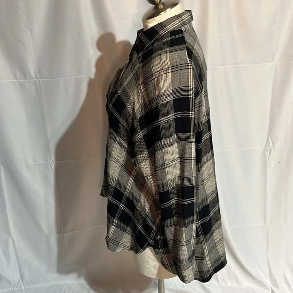 BDG urban outfitters button down long sleeve shirt size medium - Picture 6 of 11
